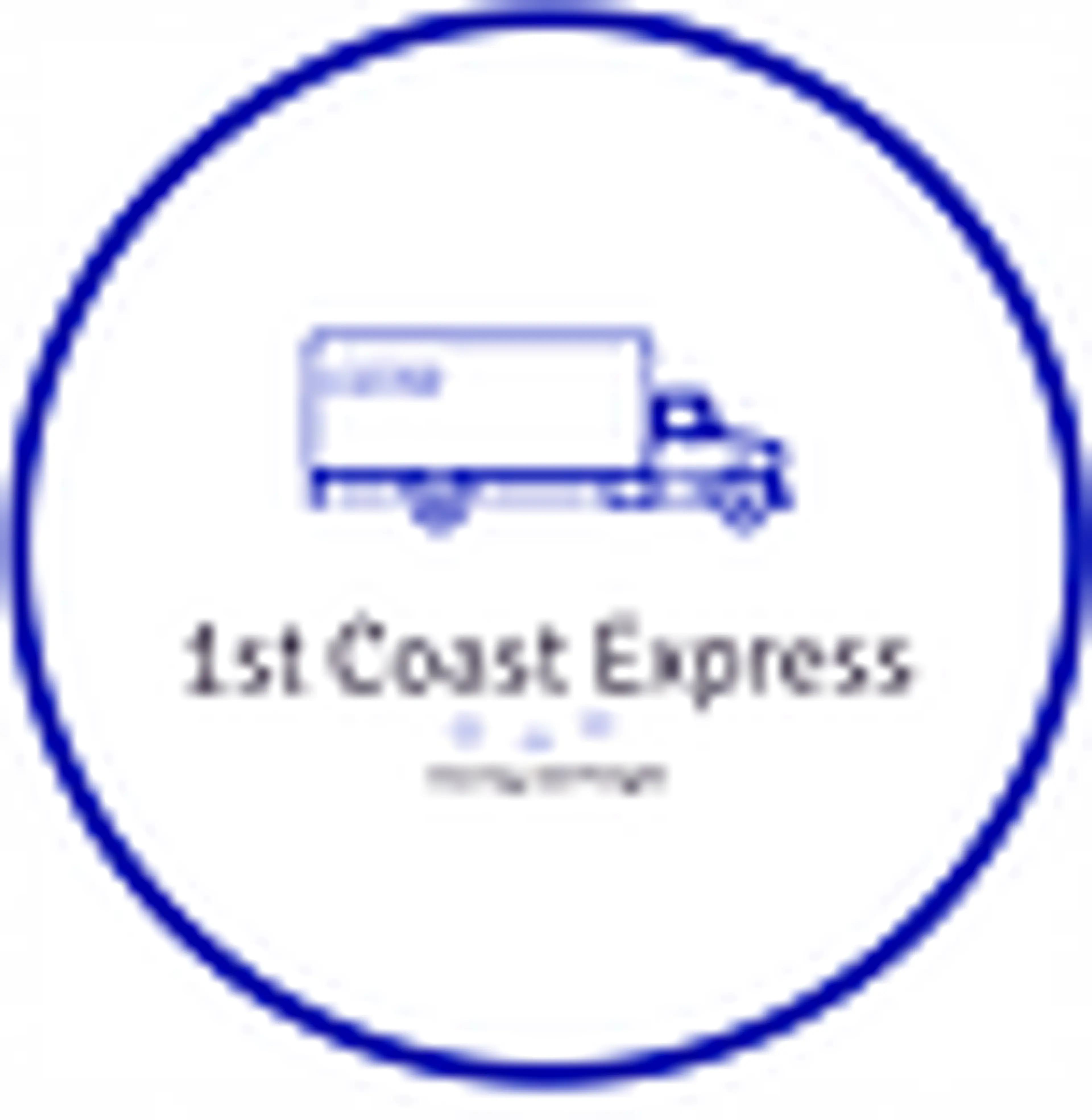 1st Coast Express Moving Company logo