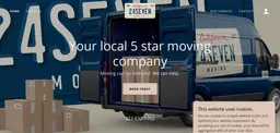 24 Seven Moving Logo