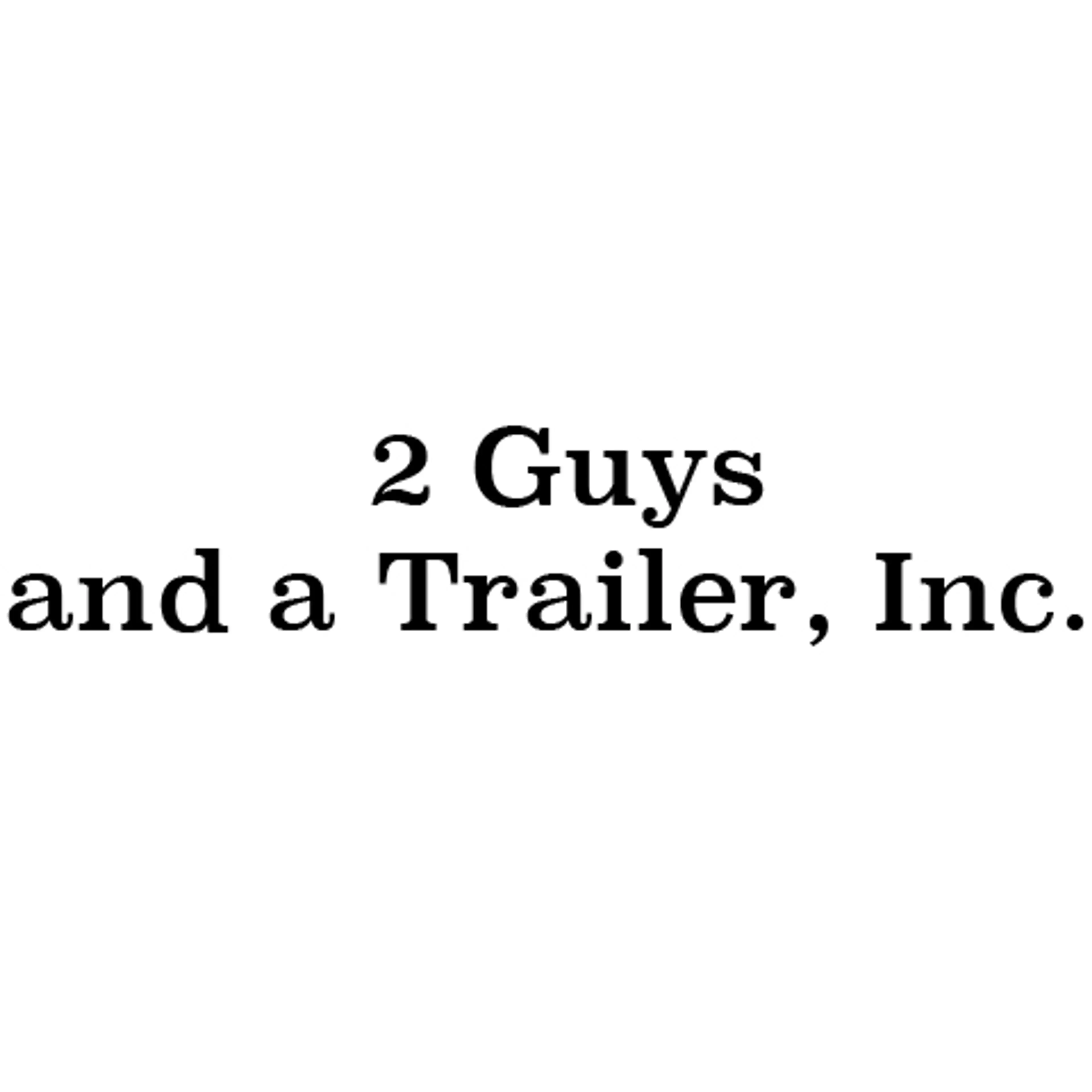 2 Guys and a Trailer, Inc. logo