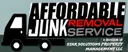 Affordable Junk Removal Service Logo