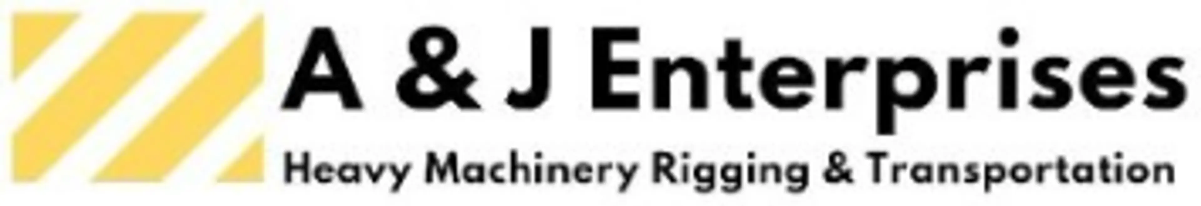 A & J Enterprises Rigging and Machinery Moving logo