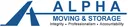 Alpha Moving & Storage Logo