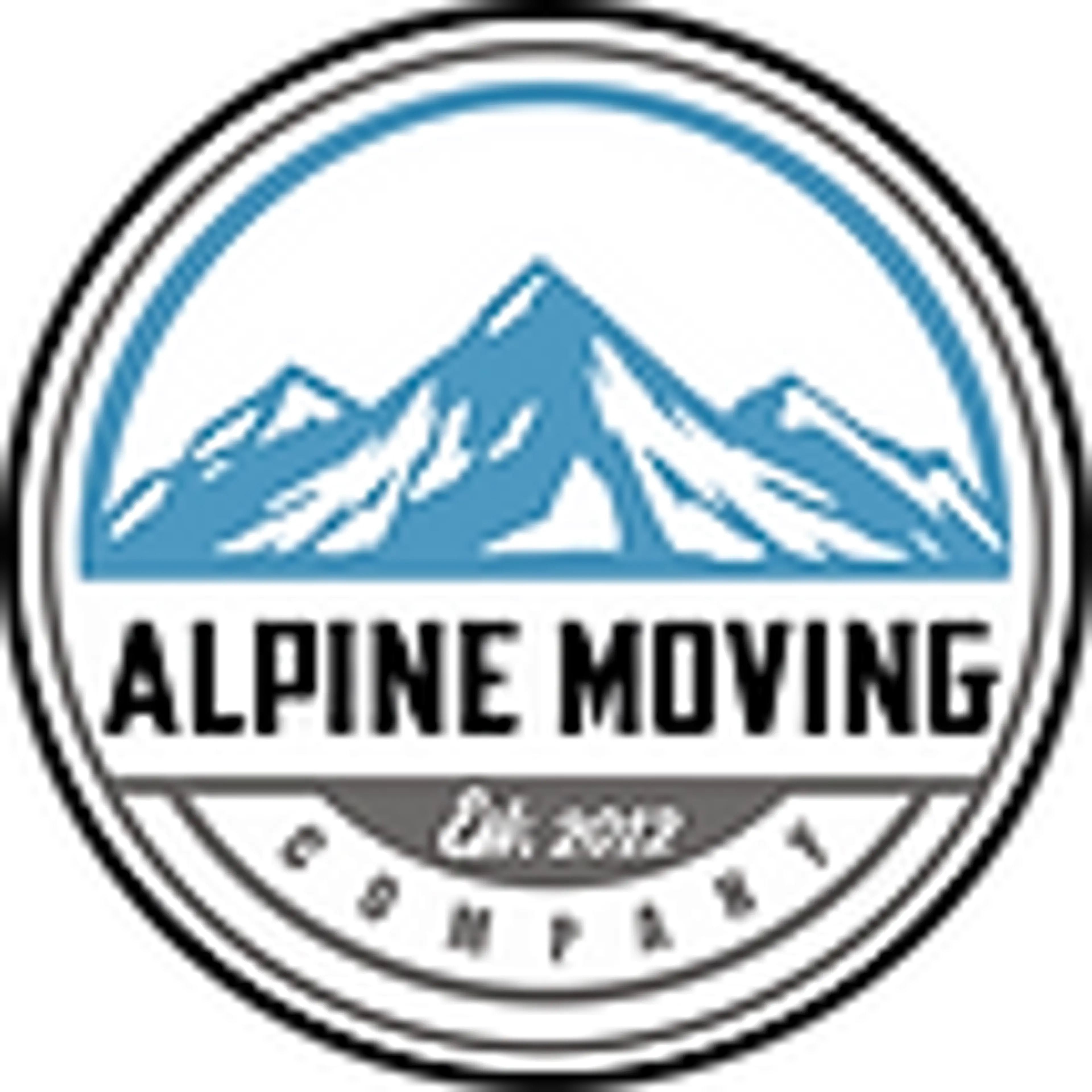 Alpine Moving Company logo