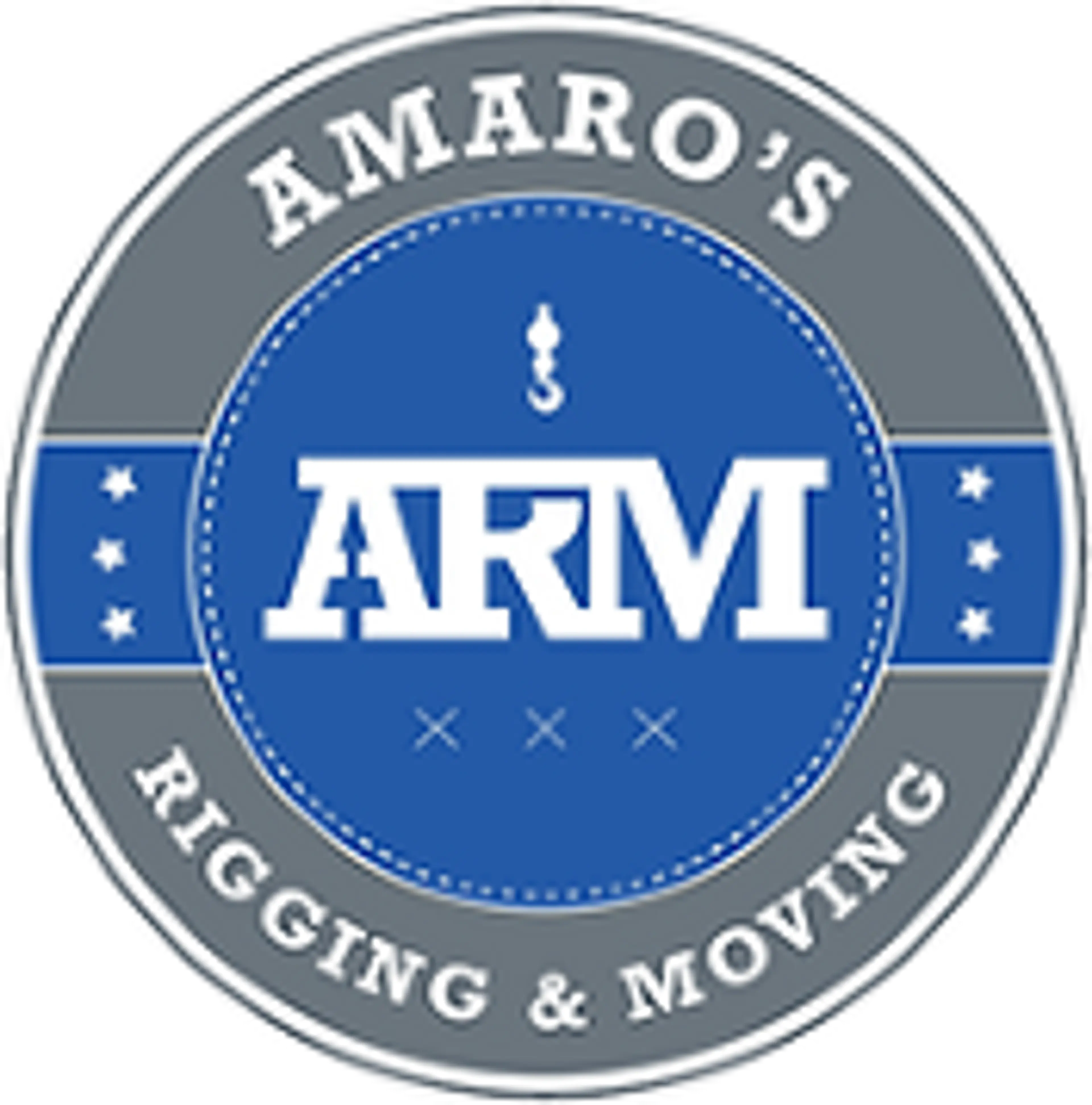 Amaro's Rigging & Moving logo