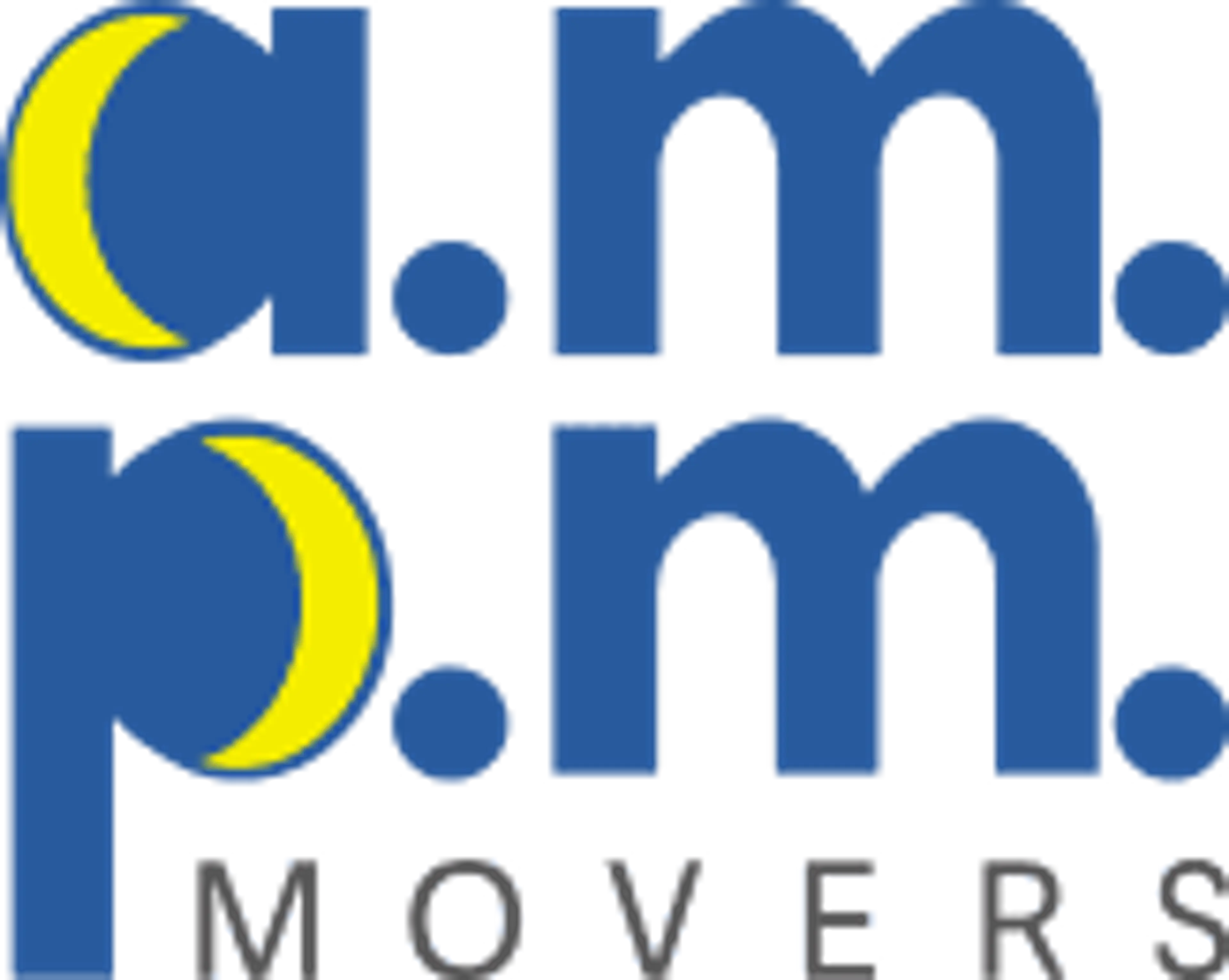 a.m. p.m. Movers logo