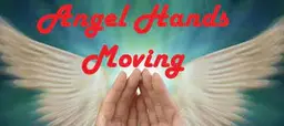 Angel Hands Moving Logo