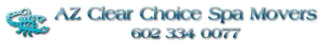 AZ Clear Choice Spa Movers Logo