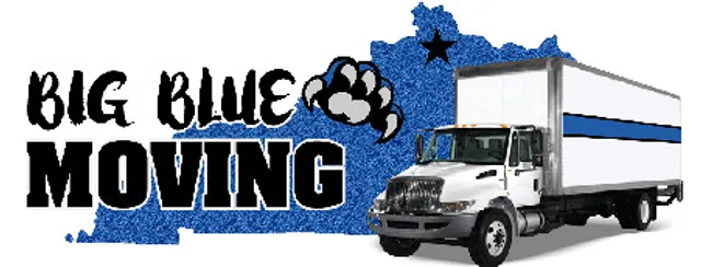 Big Blue Moving Logo