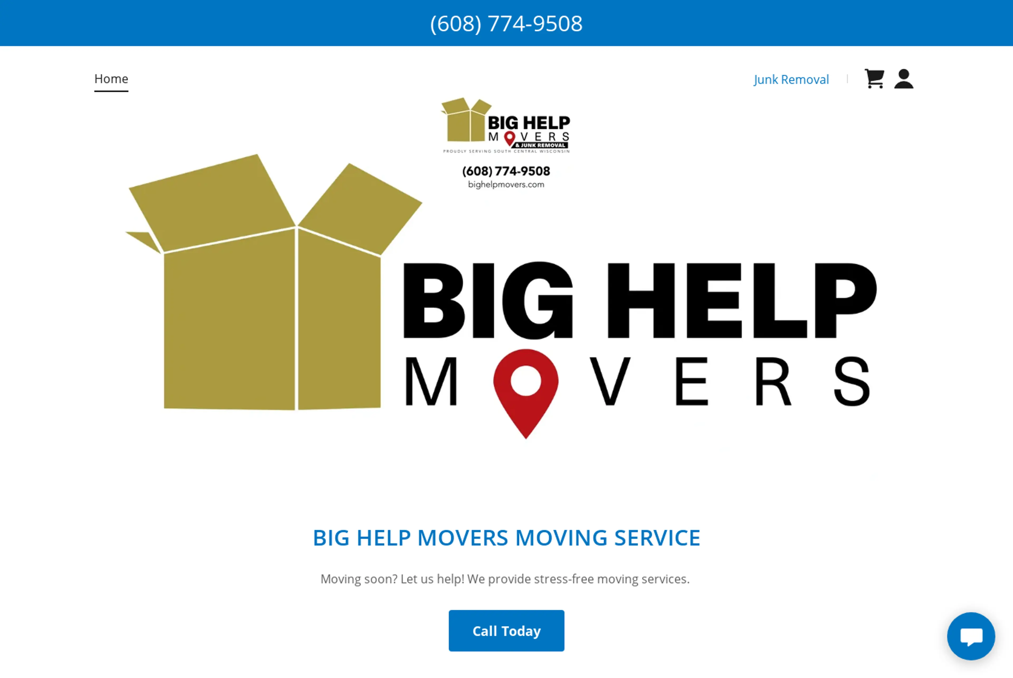 Big Help Movers logo