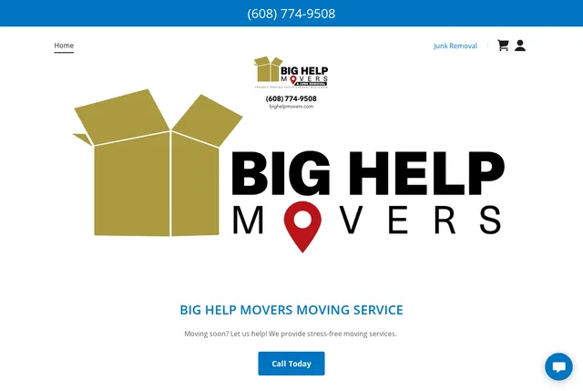 Big Help Movers Logo