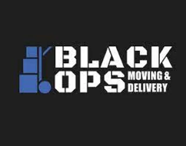 Black Ops Moving and Delivery Logo