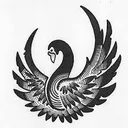 Black Swan Moving Logo