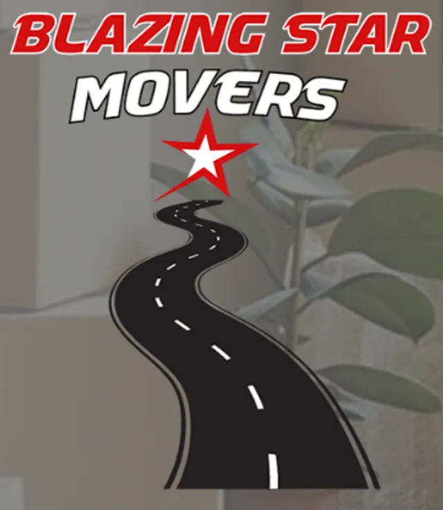 Blazing Star Movers Logo