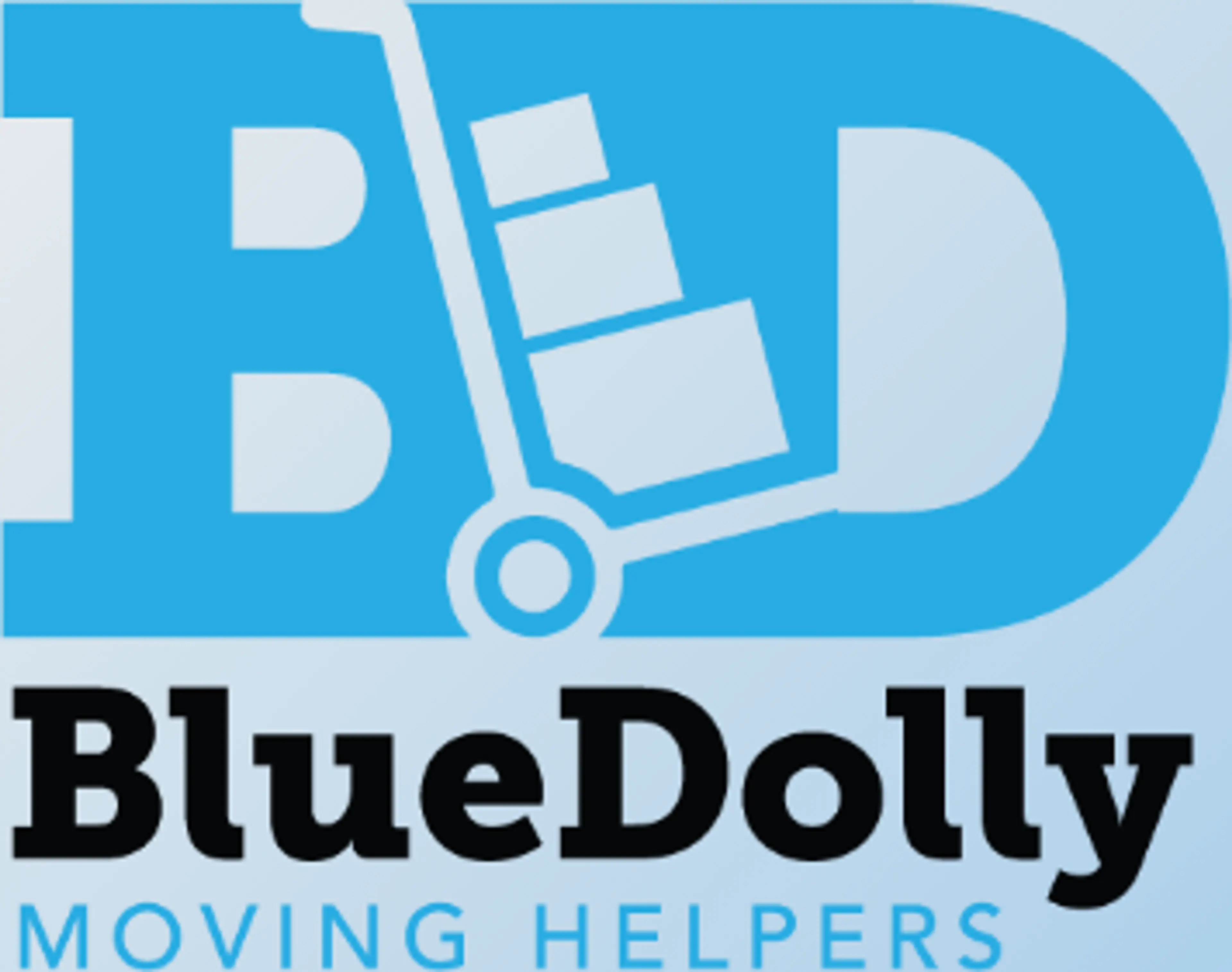 Blue Dolly Moving Helpers logo