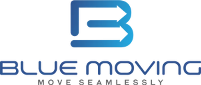 Blue Moving Logo