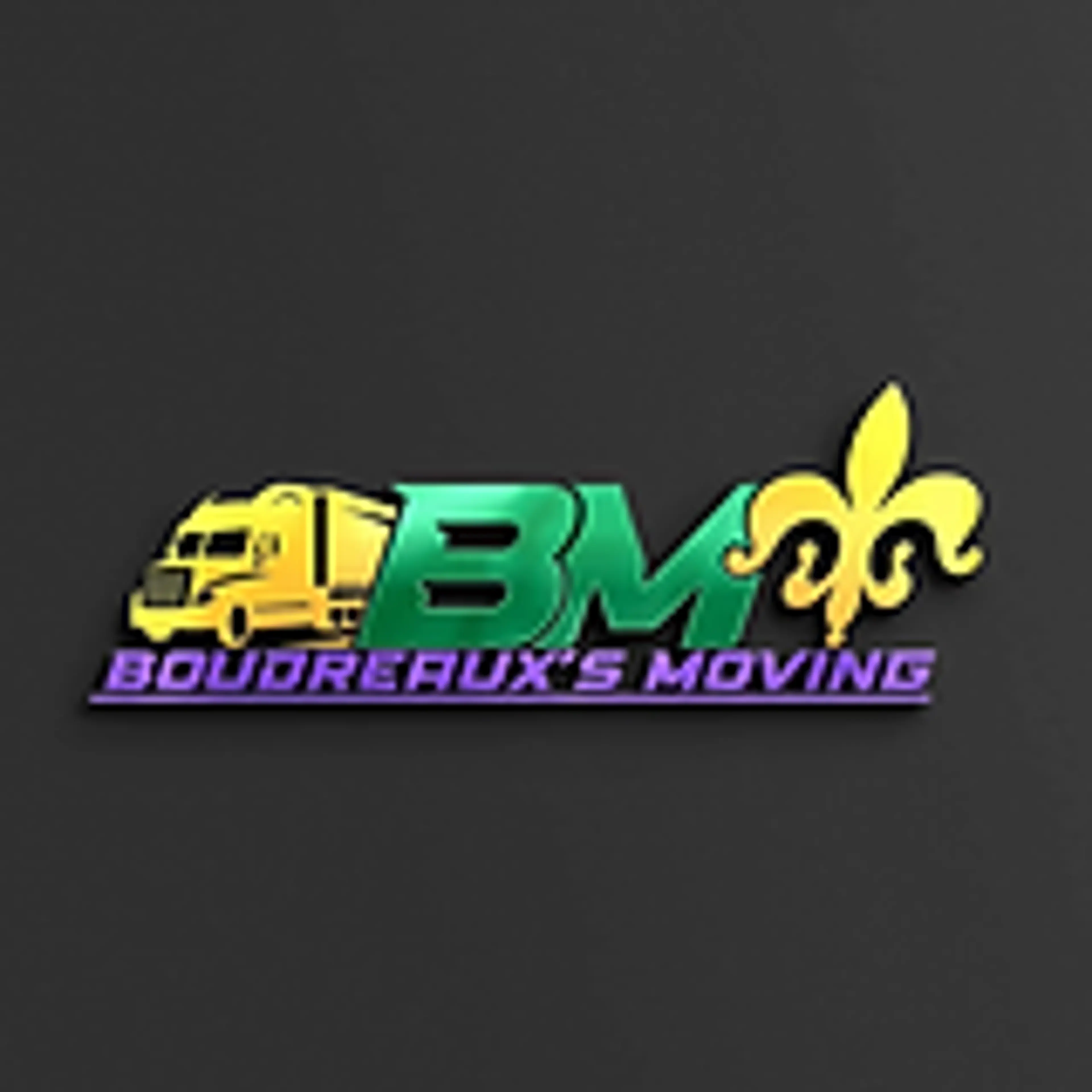 Boudreaux’s Moving logo