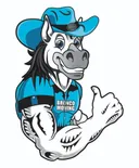 Bronco Moving Logo