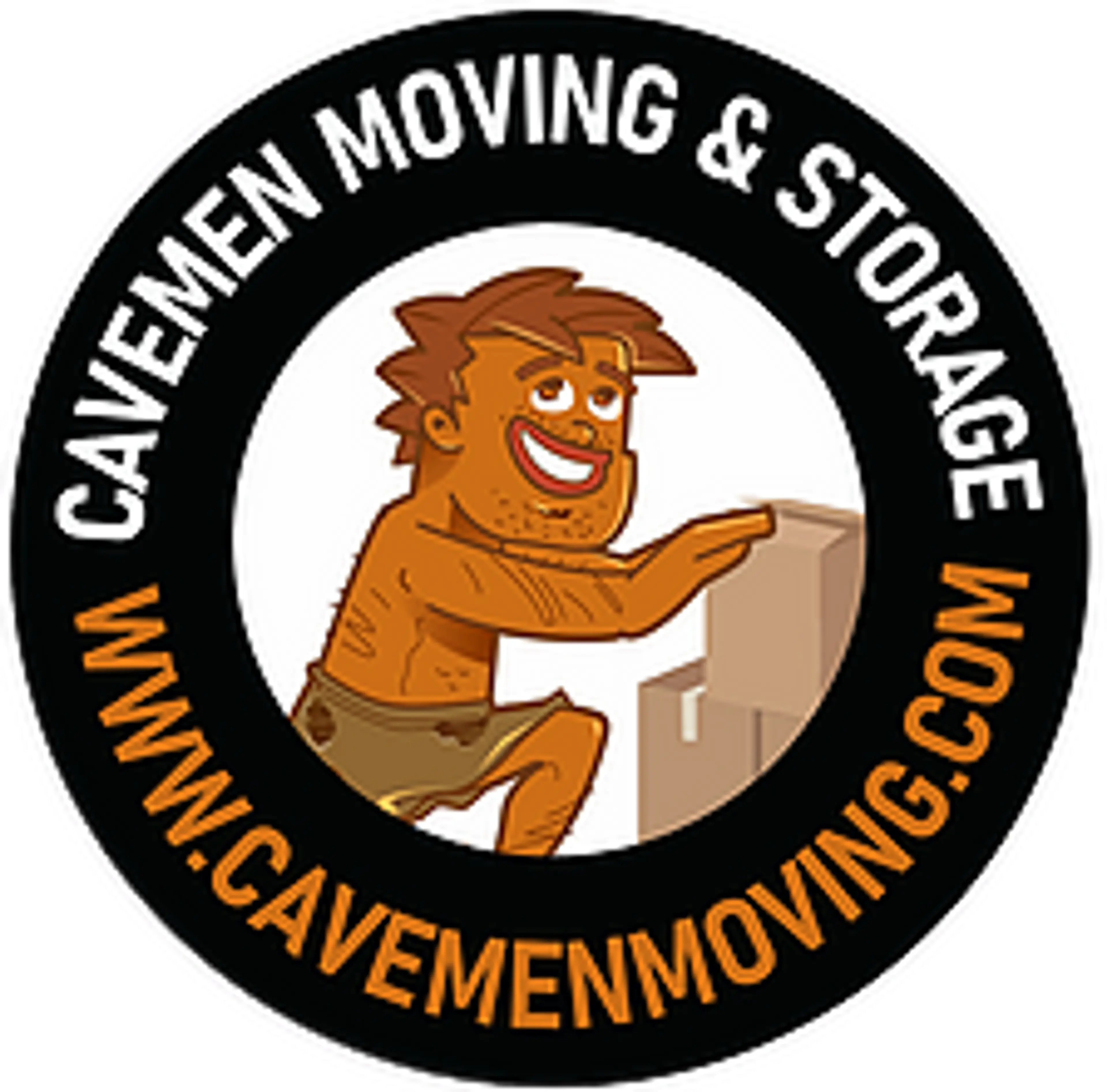 Cavemen Moving & Storage Co. logo