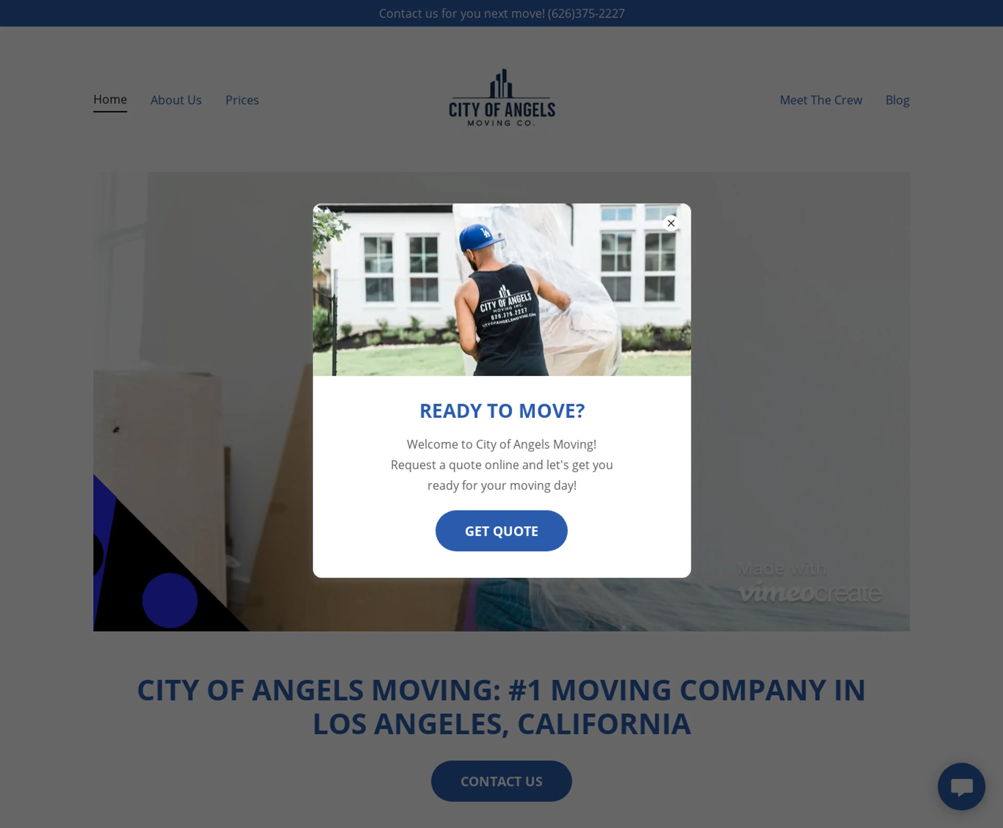 City of Angels Moving logo