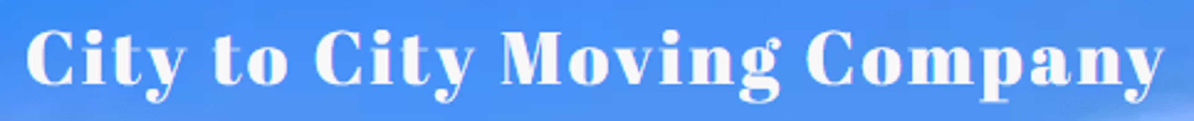 City to City Moving Company logo