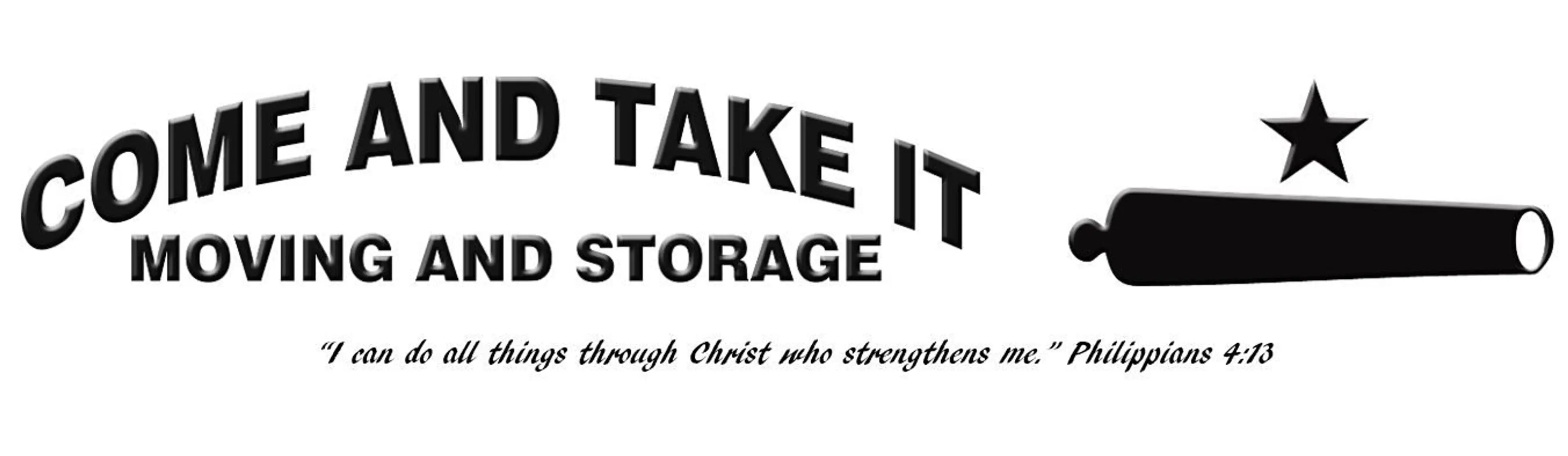 Come And Take It Moving And Storage logo