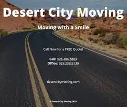 Desert City Moving Logo