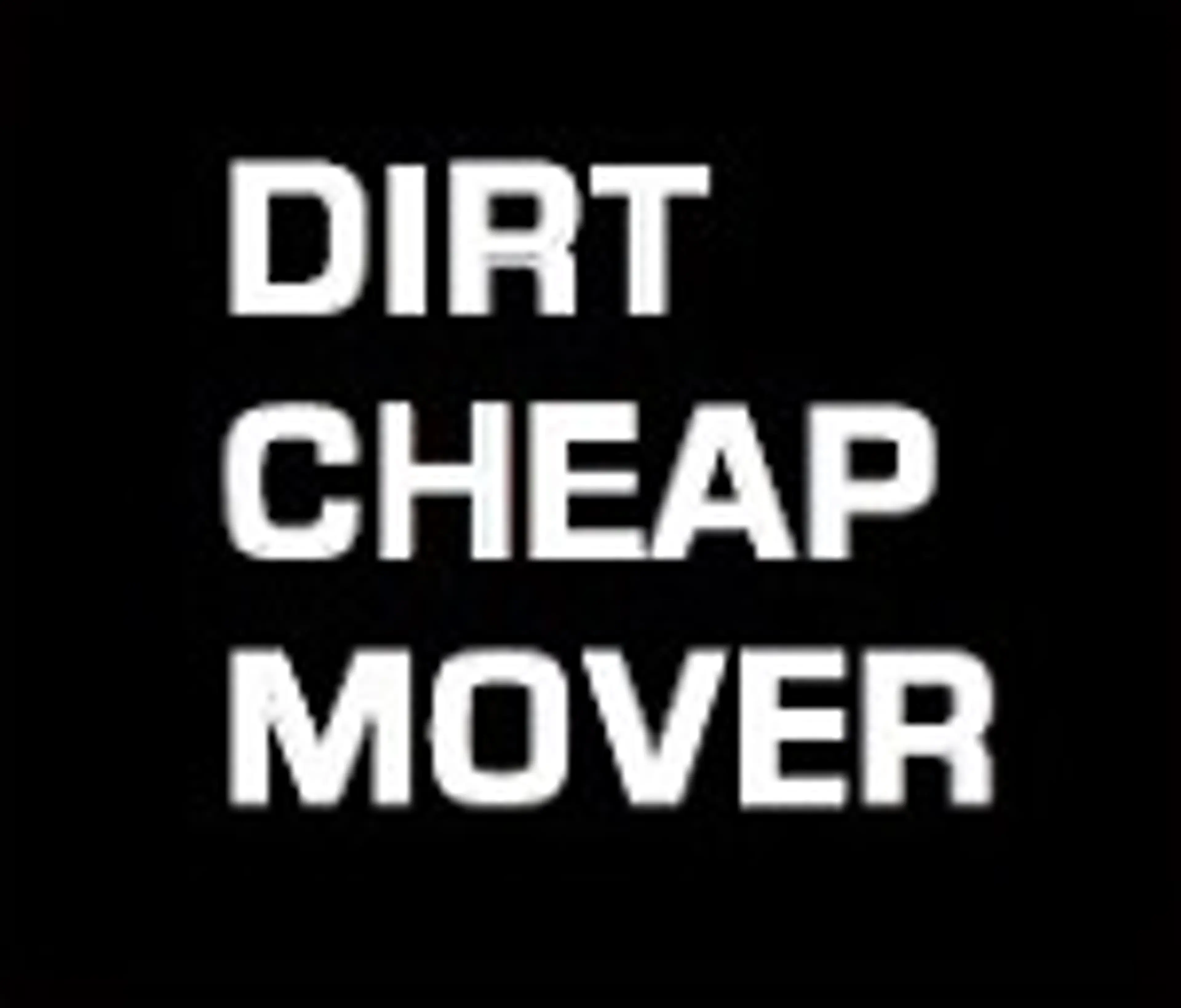 Dirt Cheap Mover logo