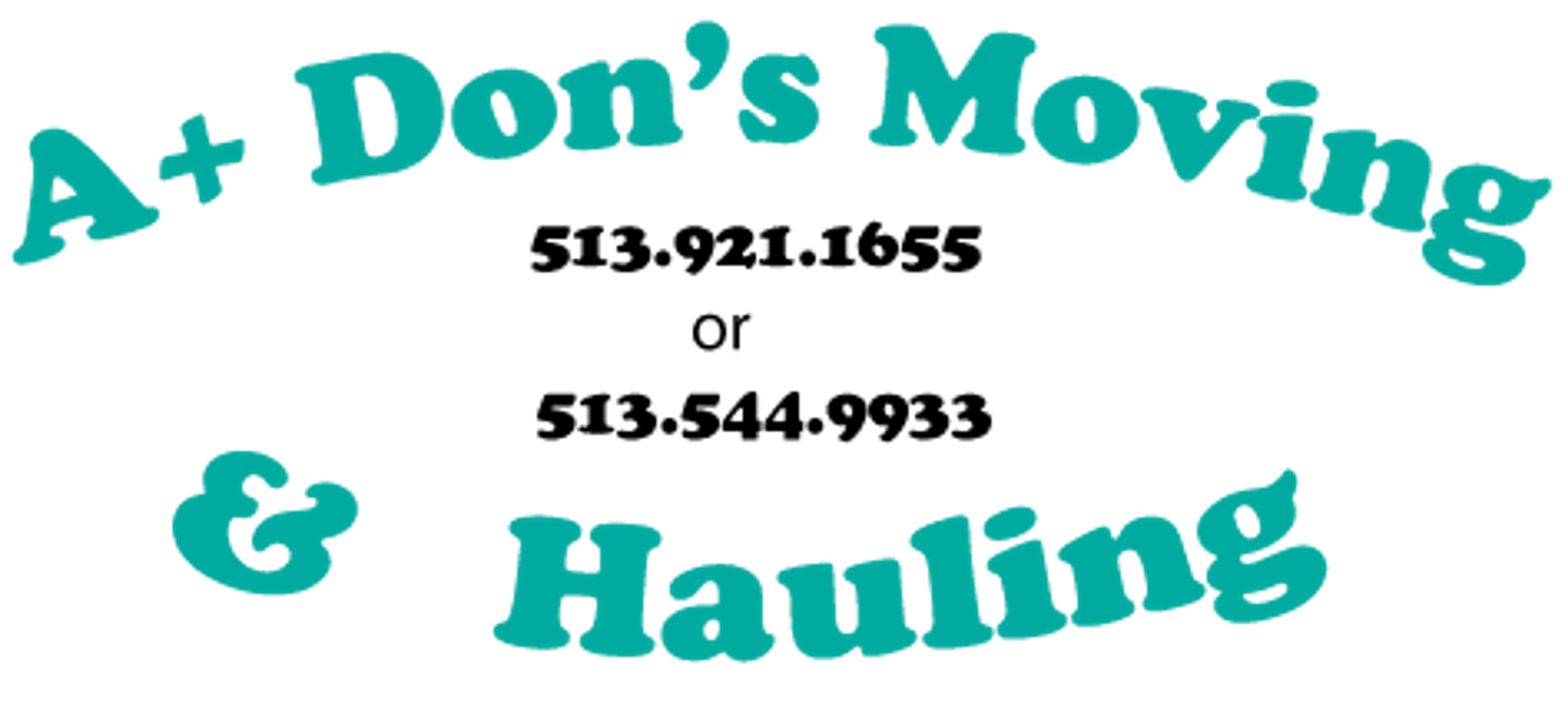 A+ Don's Moving & Hauling logo