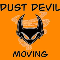 Dust Devil Moving Company Logo