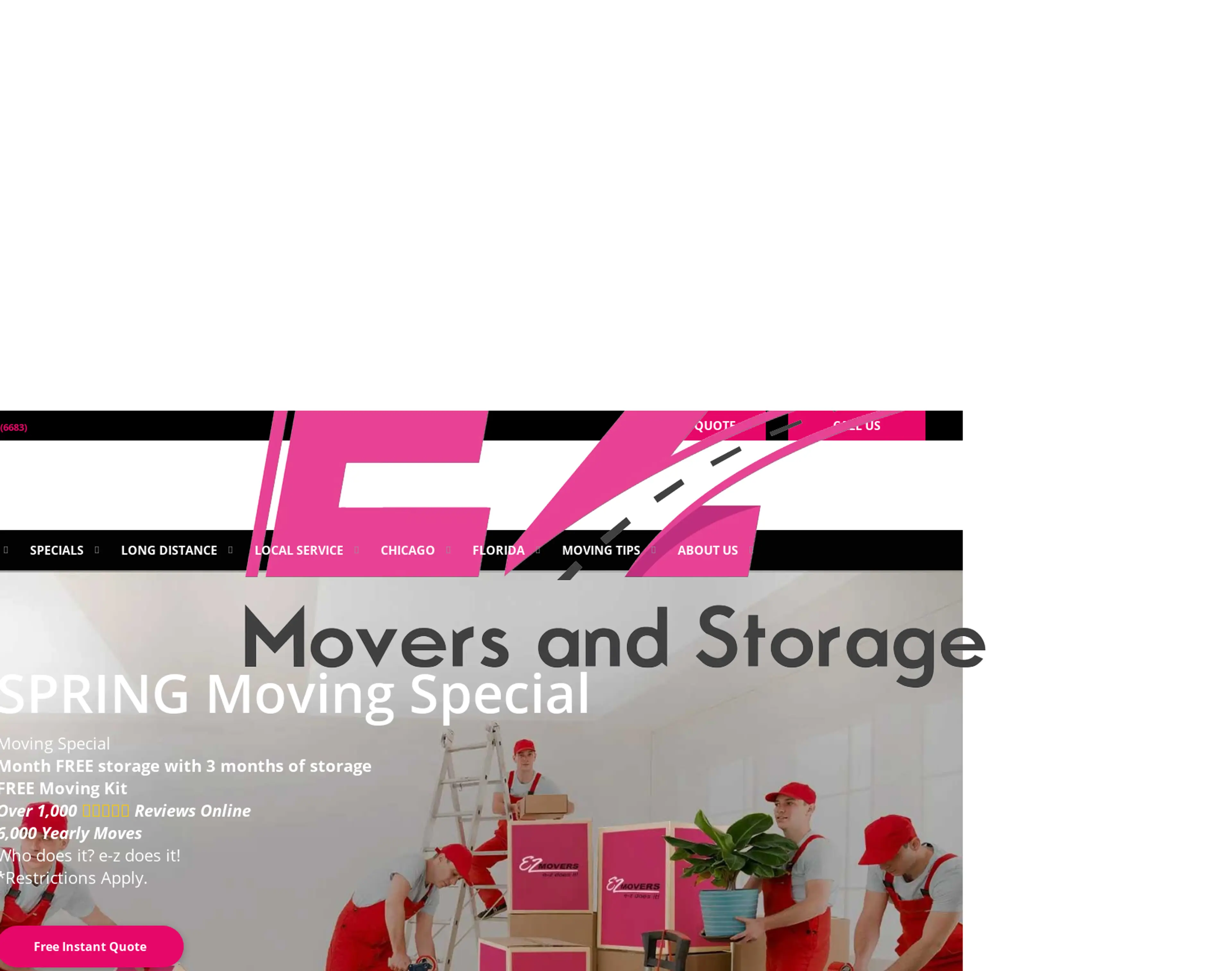 EZ Movers and Storage logo