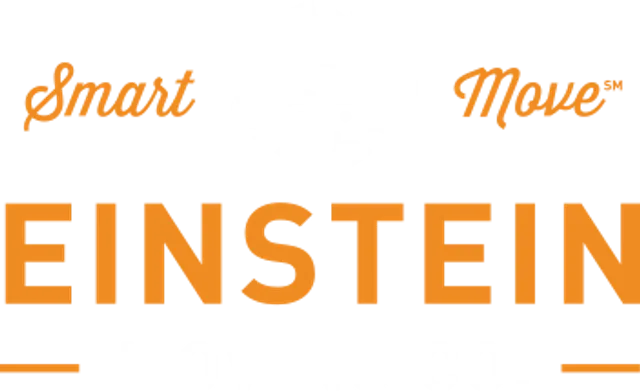 Einstein Moving Company Logo