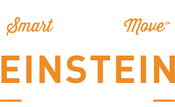 Einstein Moving Company Logo