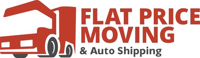 Flat Price Moving and Auto Shipping Logo