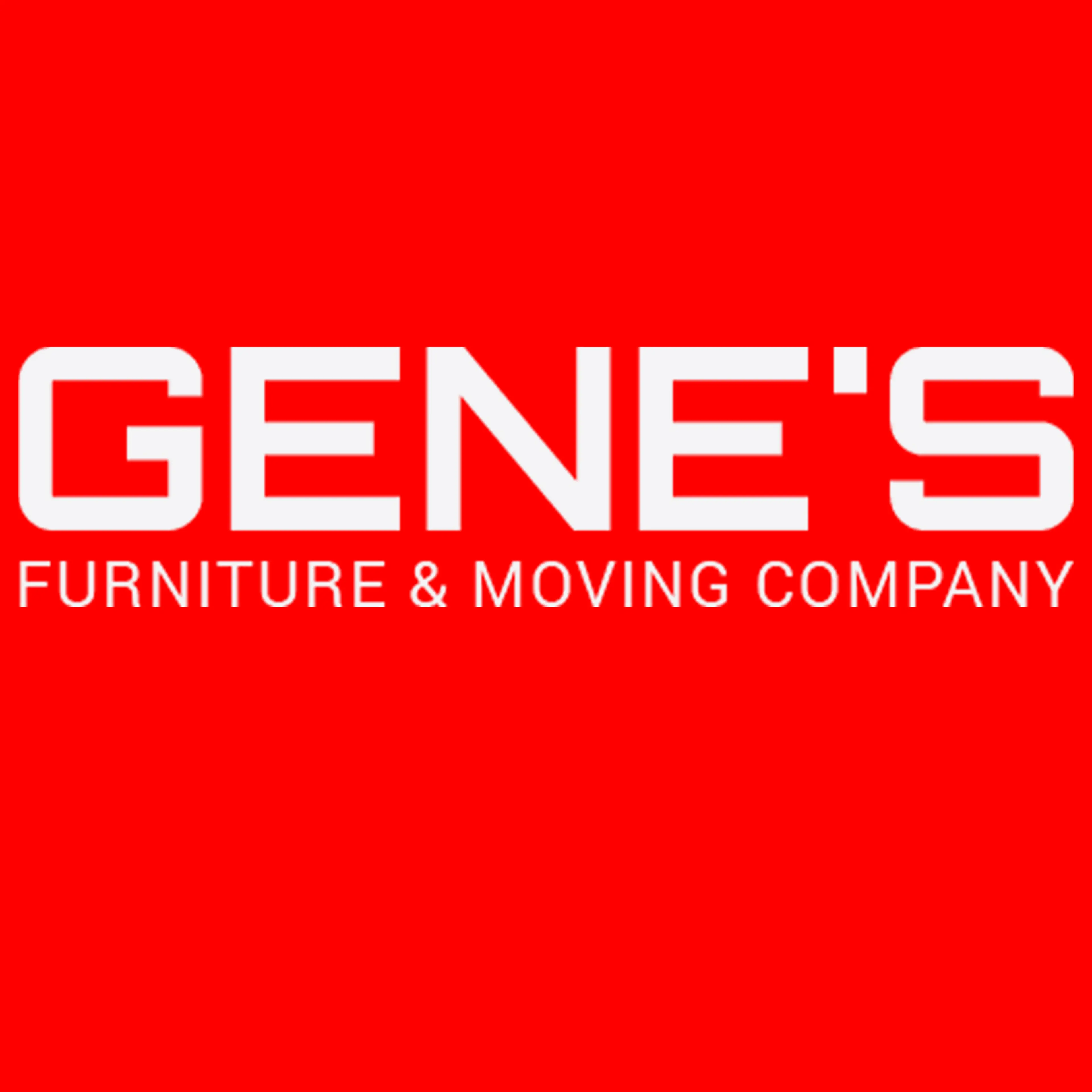 Gene's Furniture and Moving logo