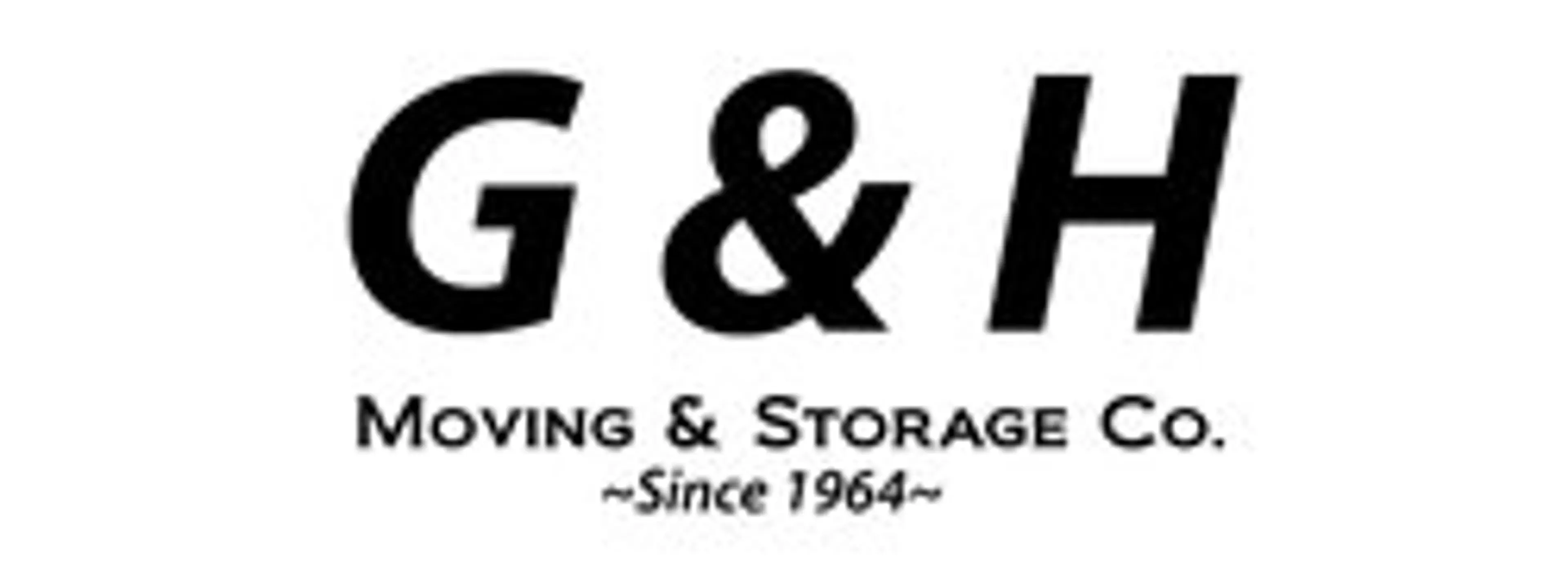 G & H Moving & Storage Company logo