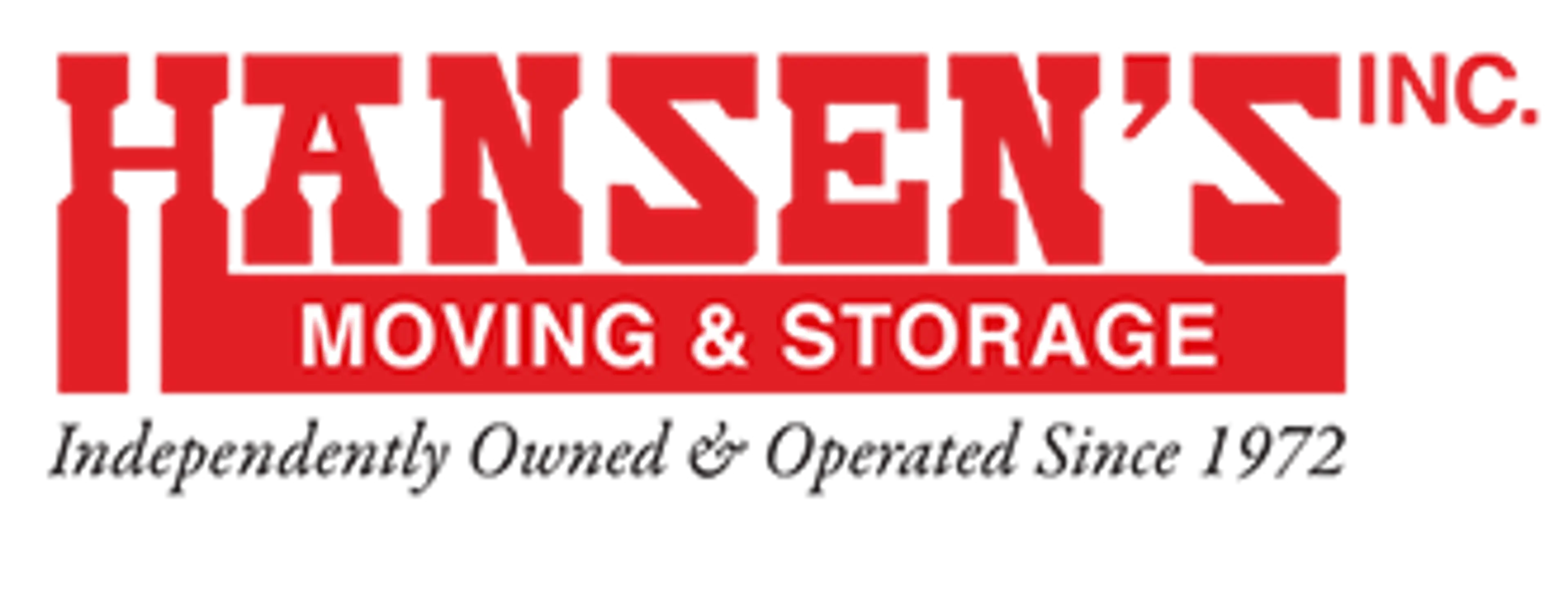 Hansen's Moving & Storage, Inc. logo