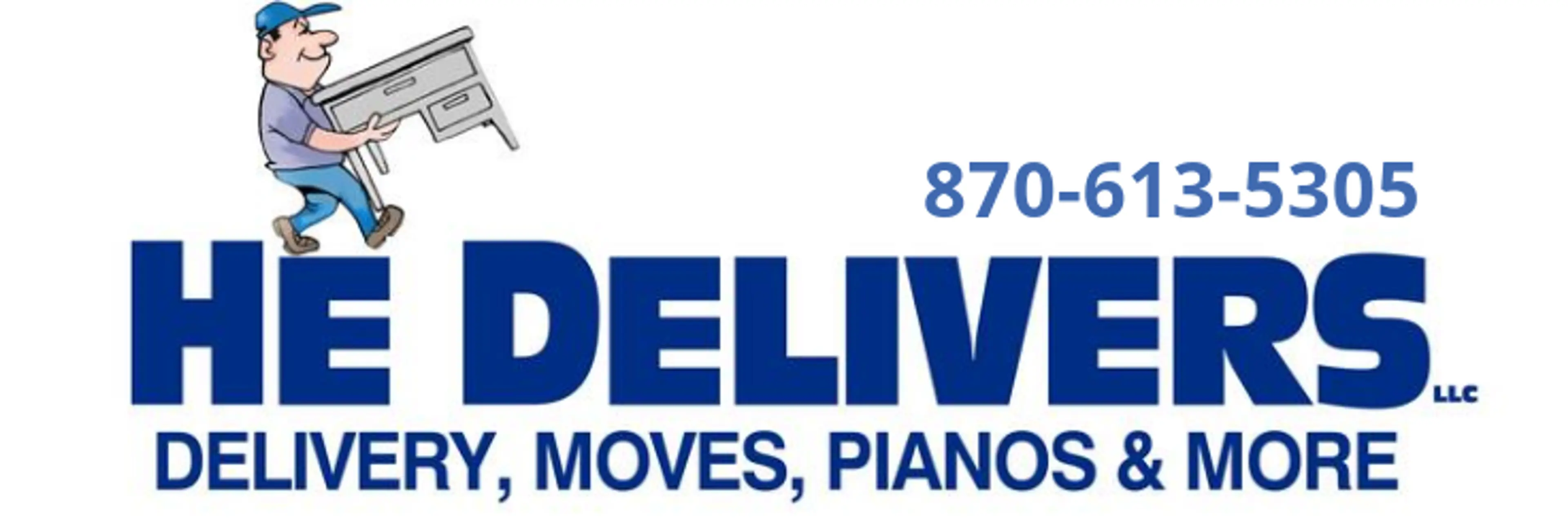 He Delivers logo