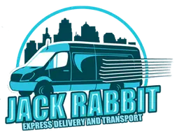 Jack Rabbit Express Delivery and Transportation Logo