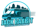 Jack Rabbit Express Delivery and Transportation Logo