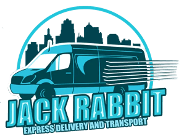 Jack Rabbit Express Delivery and Transportation Logo