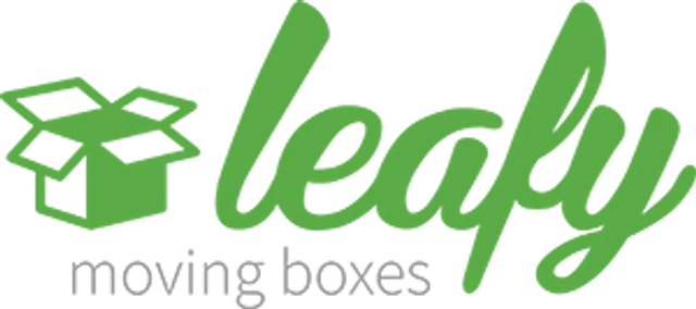 Leafy Moving Boxes Logo