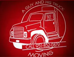 A Guy and His Truck Moving Logo