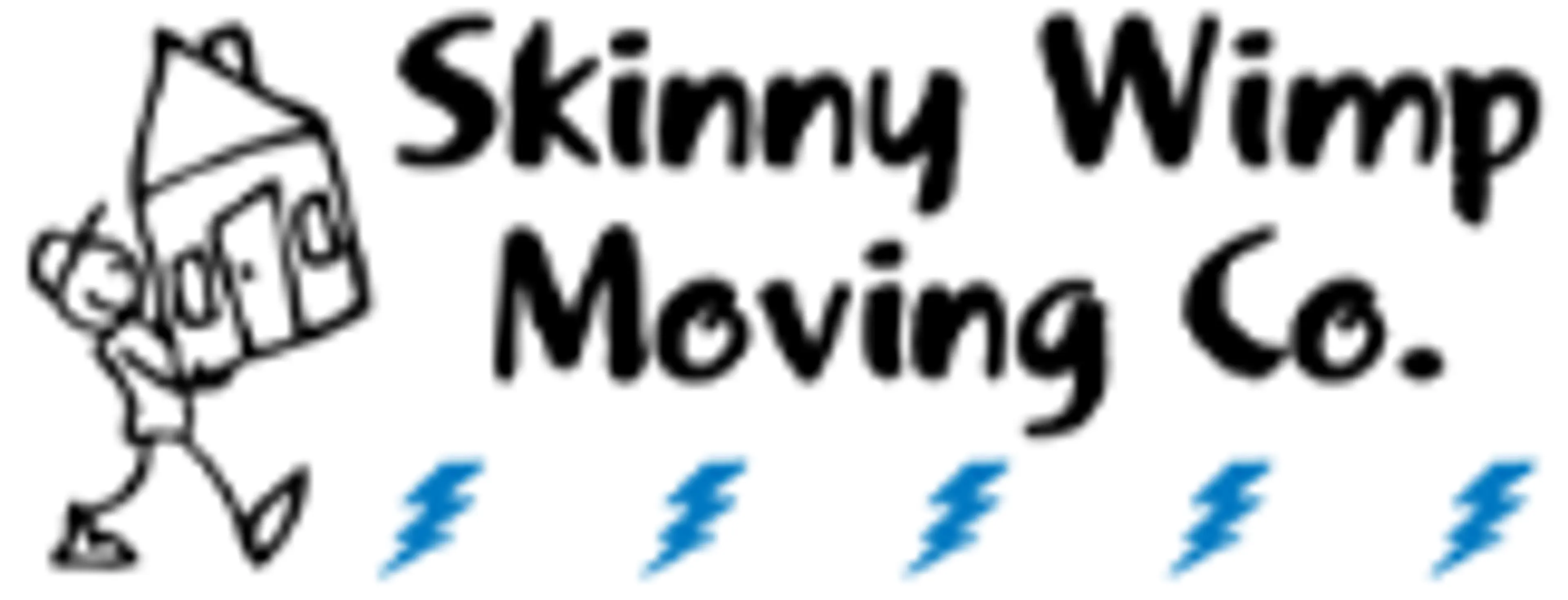 Skinny Wimp Moving Co. logo