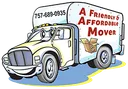 A Friendly & Affordable Mover Logo