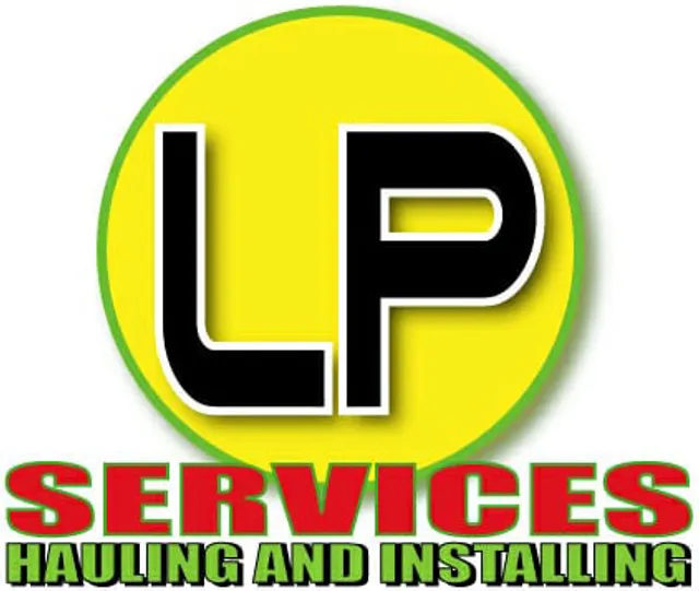 LP Services Hauling & Installing  Logo