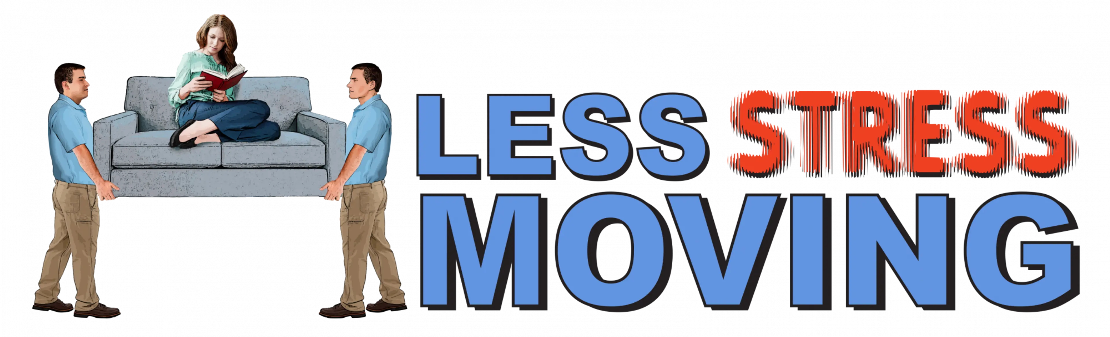 Less Stress Moving logo