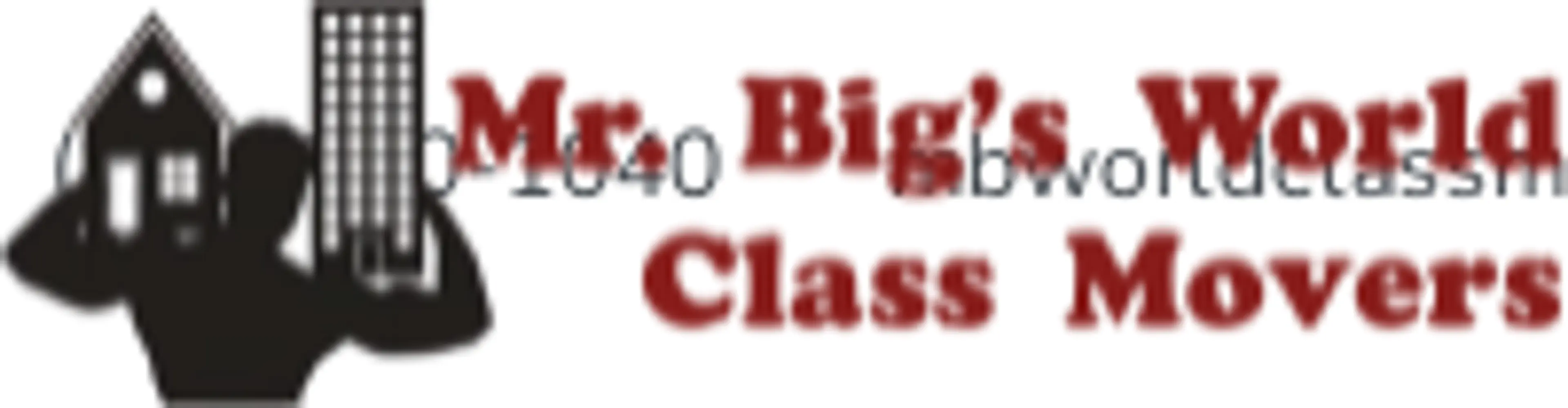 Mr. Big's World Class Movers logo