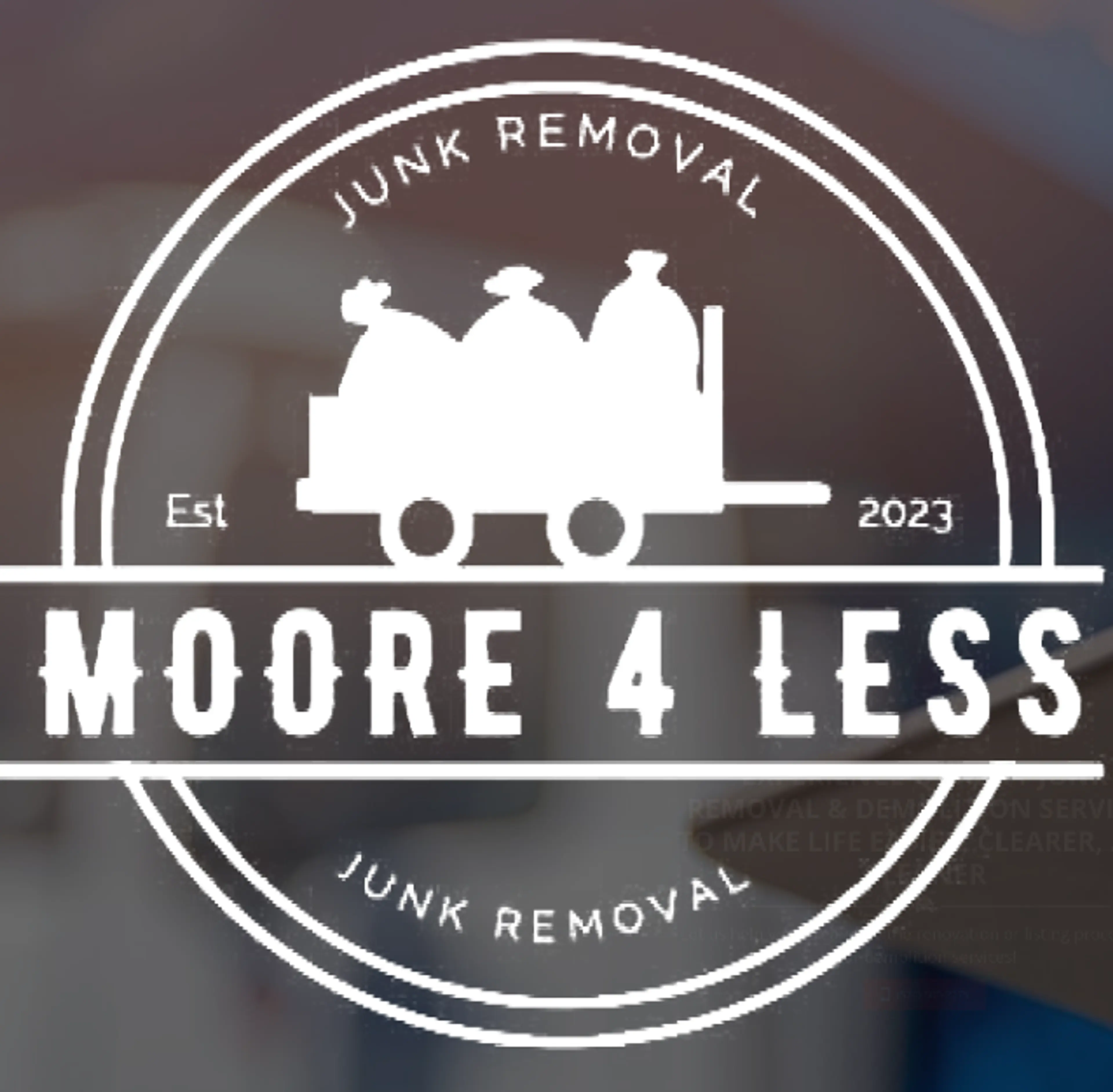 Moore 4 Less Junk Removal logo