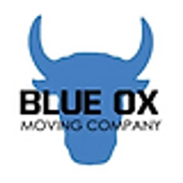 Blue Ox Moving Company Logo