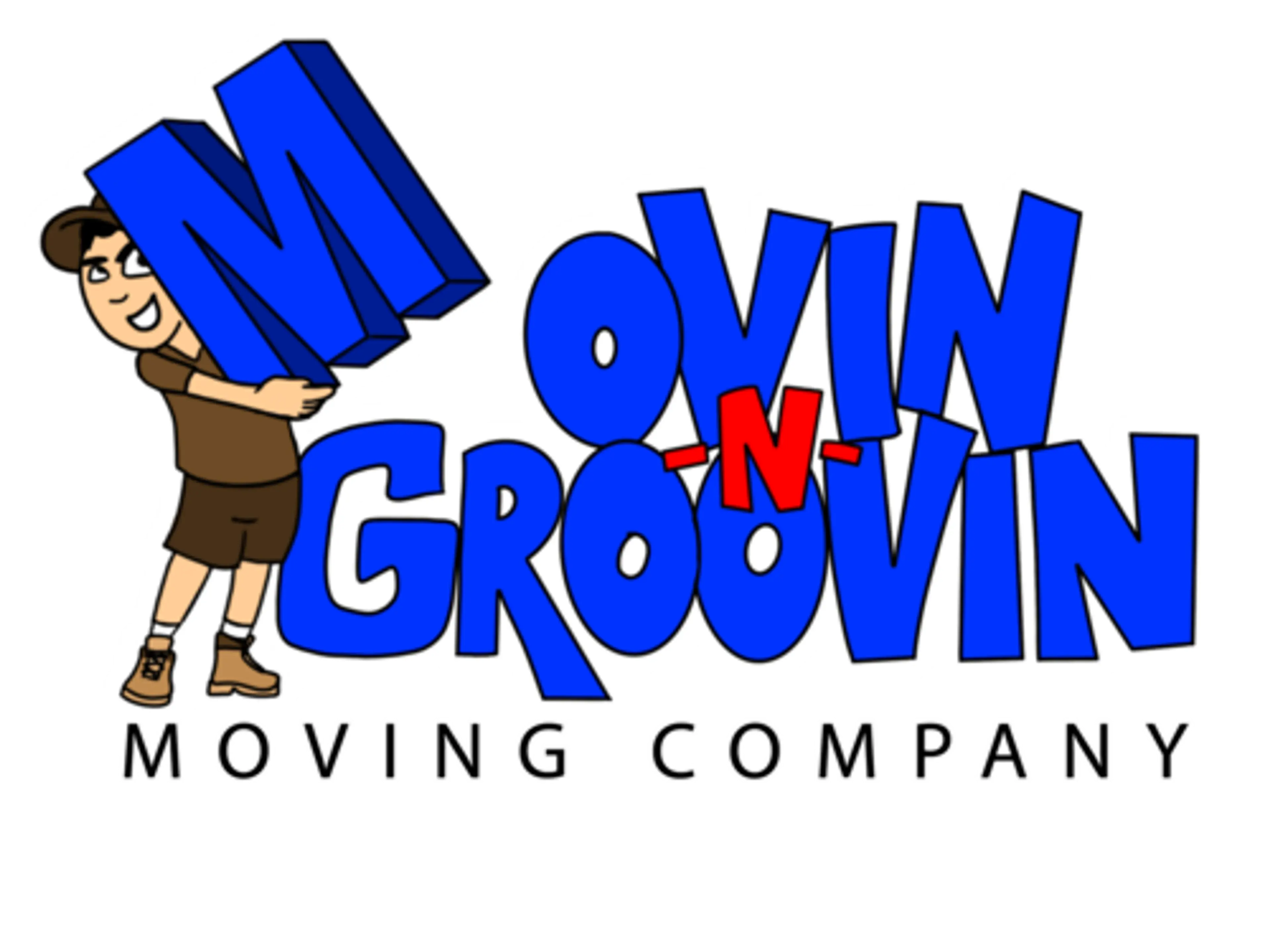 Movin-N-Groovin Moving Company logo